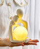 Loverrock Nordic Style Couple Sculpture
