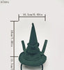 Sortband Halloween Witch Hat Headband