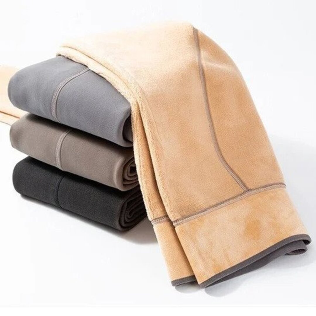 FleeceLeggins™ | Warm super stretch plush tights