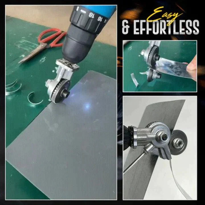50% discount | Metal Cutter™️ - Electric drill plate cutter attachment