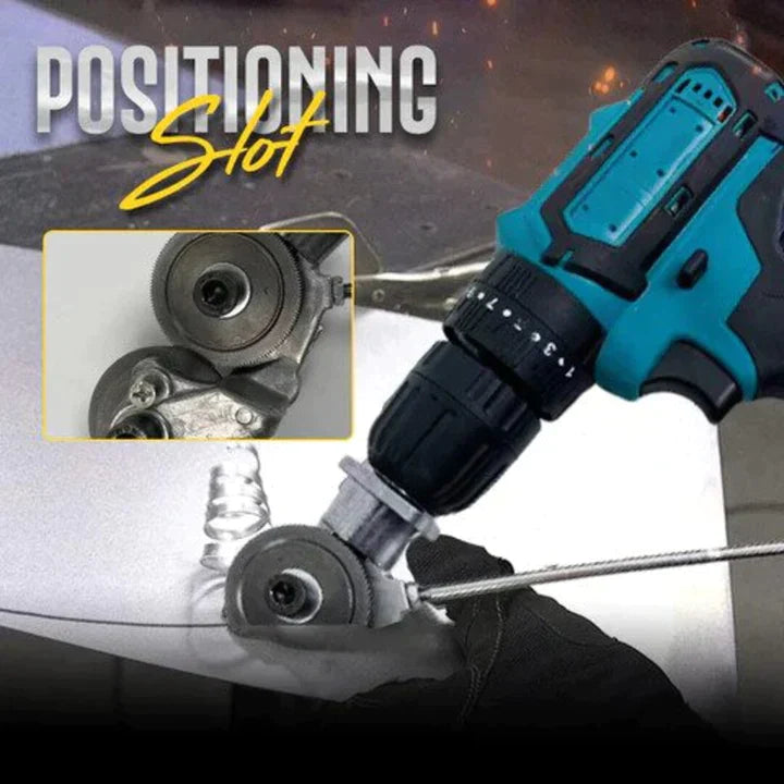 50% discount | Metal Cutter™️ - Electric drill plate cutter attachment