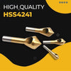 Drillzink™ Titanium Coated Countersink Chamfer Tool | Set of 4
