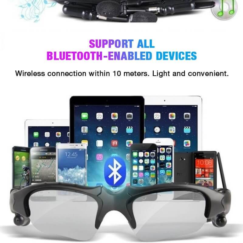 SmartGlasses™ - Smart Bluetooth headset sunglasses