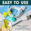 15+15 Free | Schnappy™ - Snapgrip Snap-On Magnetic Cable Ties | Set of 30 pcs.