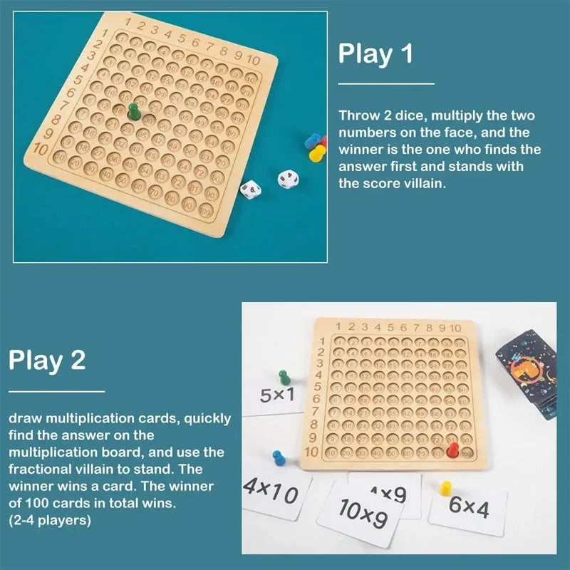 | Tangramatic Wooden Math Board Game