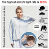 Uweave Unisex Feather-Light UV Protection Zip-Up Hoodie
