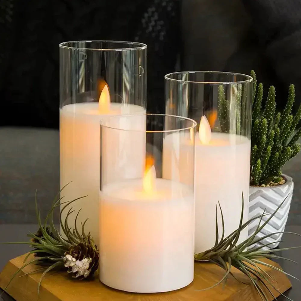 LuxeFlame - Experience luxurious candlelight at the touch of a button