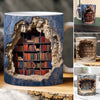 ArtisticSip™ - 3D Bookshelf Mug