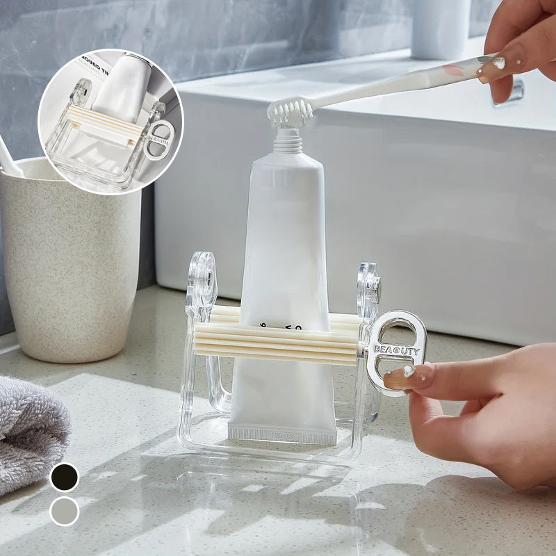 Toothpaste squeeze roll