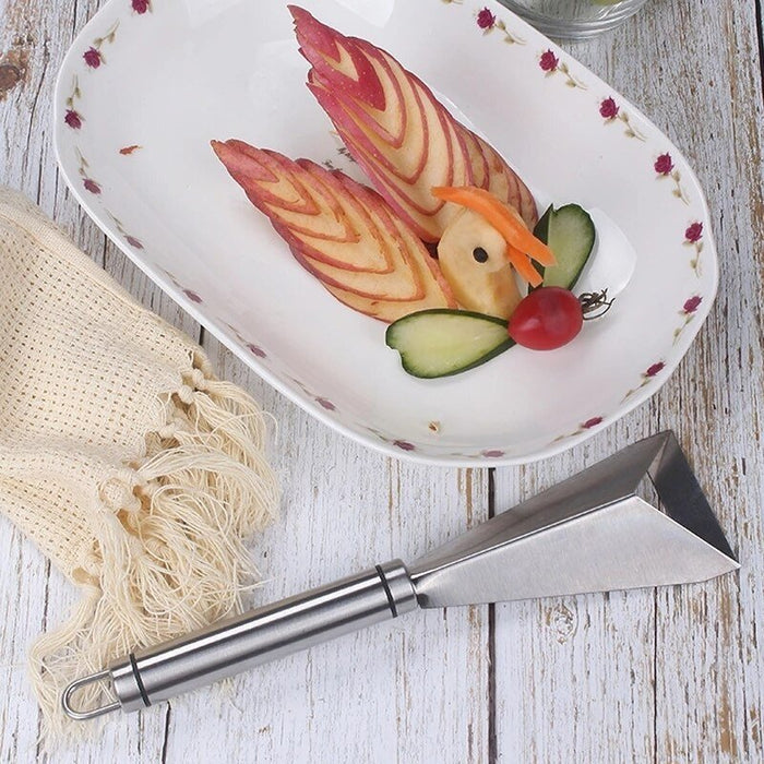 | Curvecut Precision Stainless Steel Fruit Carving Knife