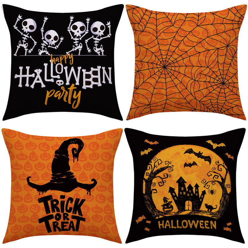 Pilloweep Halloween Sofa Pillowcase Collection in 40/45/50/60cm Sizes