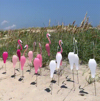 WhirlWing™ - Dancing Birds Garden Metal Art