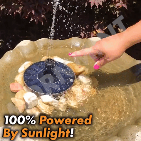 SolarBird™ - Solar powered bird fountain kit - No installation! 【Last day discount】