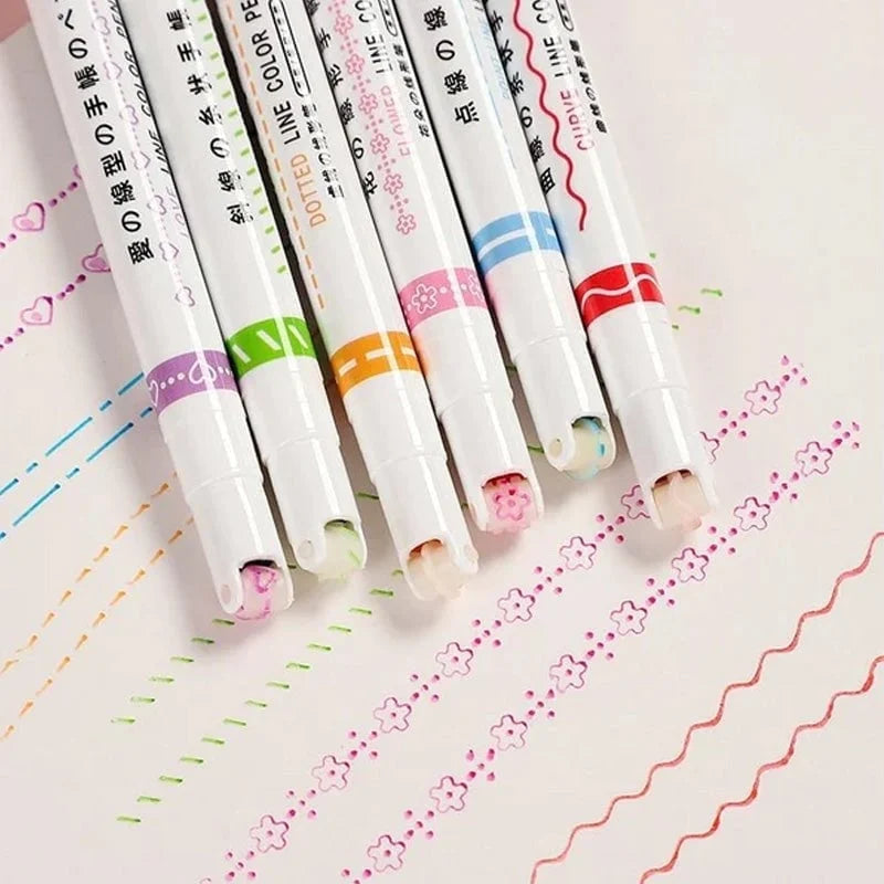 | Hilight™ Curve Highlighter Pens Set of 6