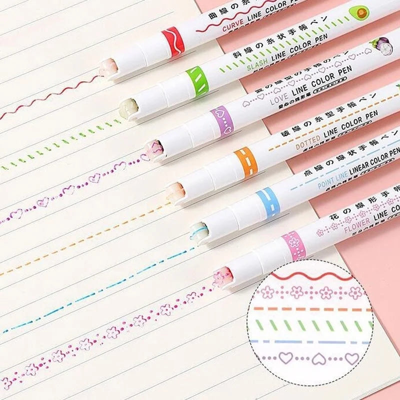 | Hilight™ Curve Highlighter Pens Set of 6