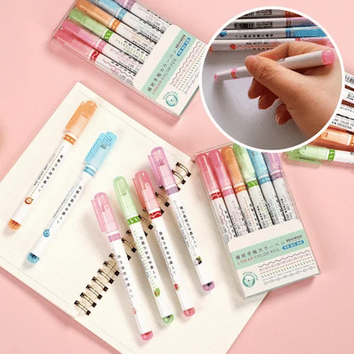 | Hilight™ Curve Highlighter Pens Set of 6