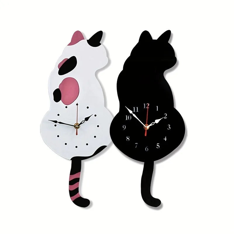 CatClock - Katze Pendeluhr