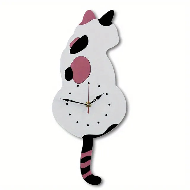 CatClock - Katze Pendeluhr