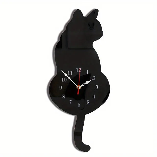 CatClock - Katze Pendeluhr