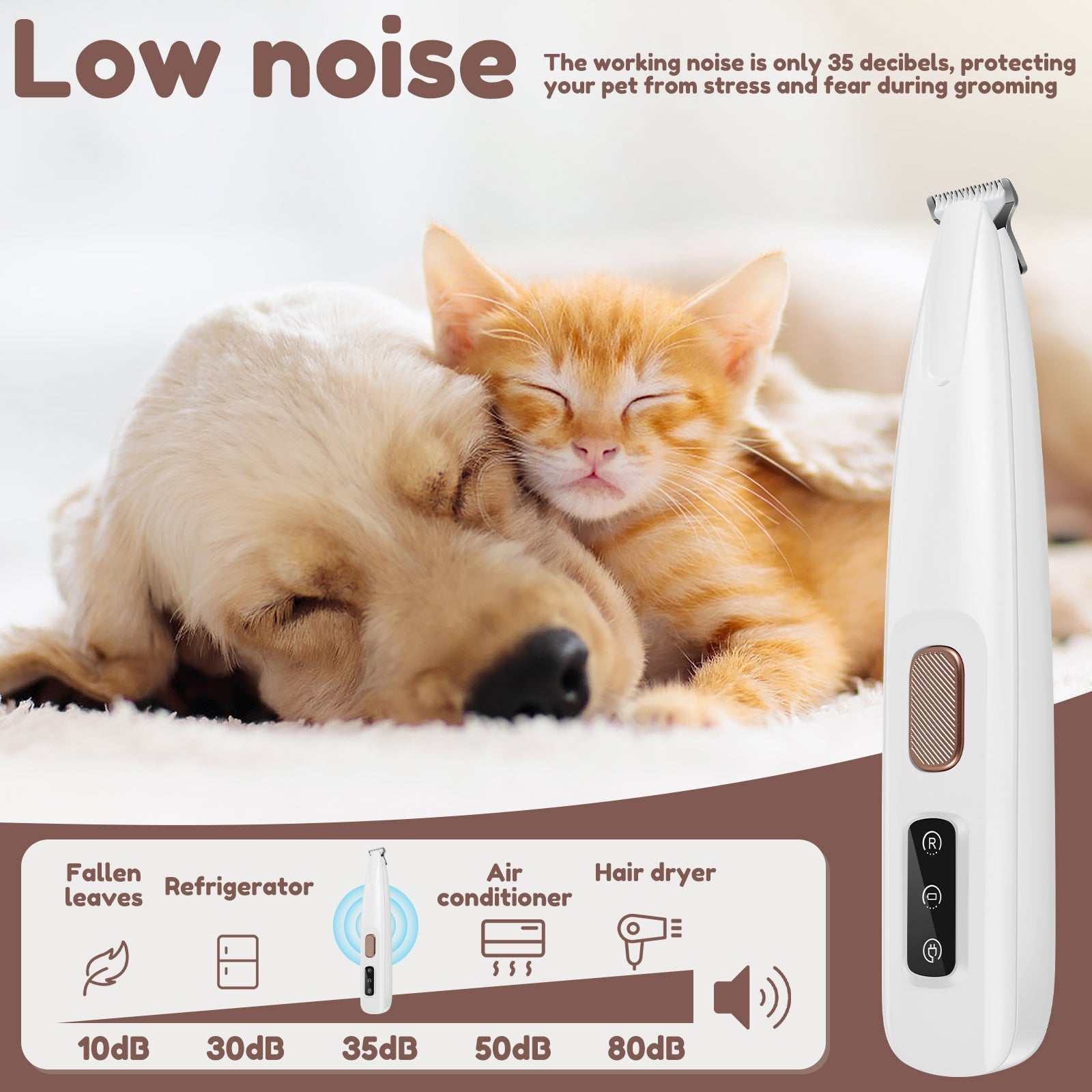 1 + 1 FREE TODAY| TidyPaws™ | LED hair clippers for pets