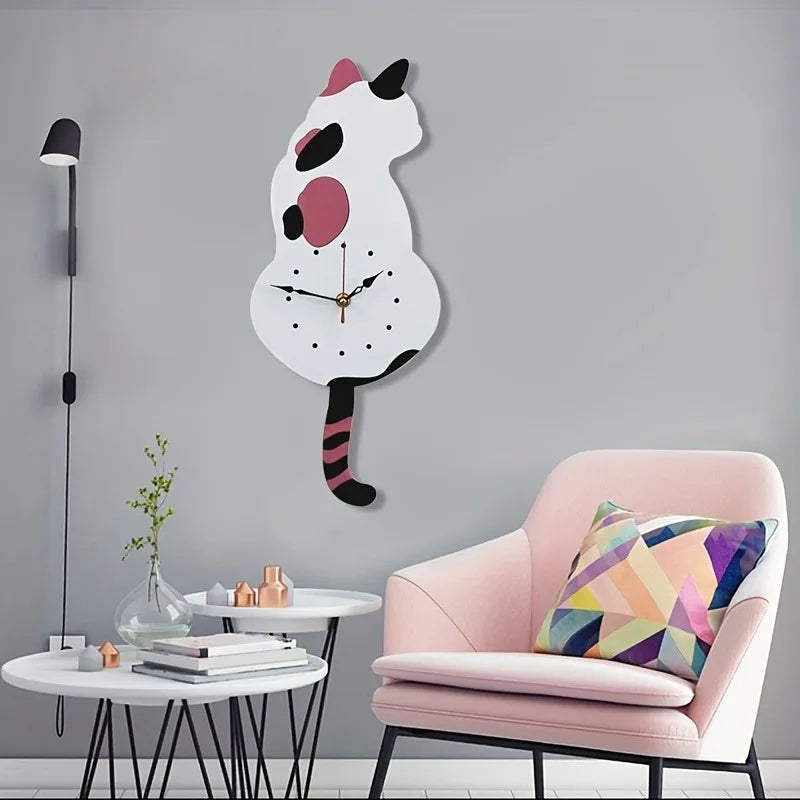 CatClock - Katze Pendeluhr