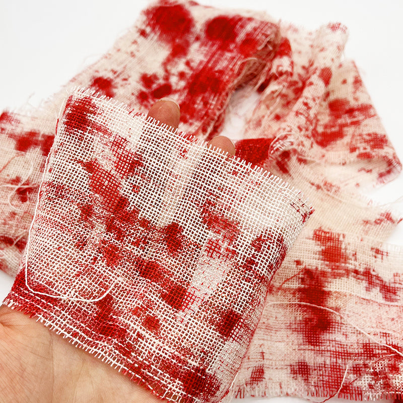 | Hallowick 3m Bloody Cloth Strips for Halloween