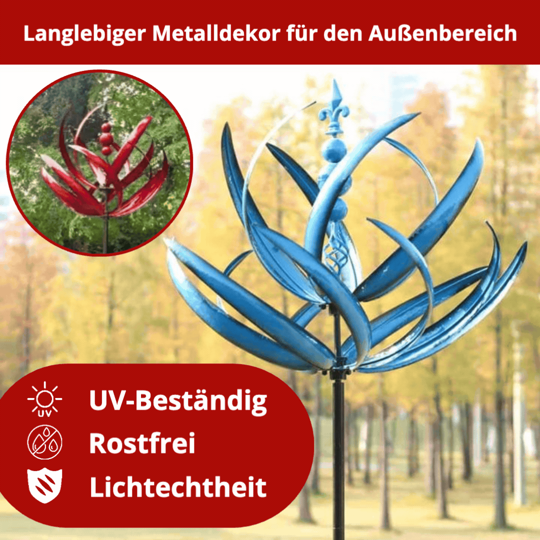 Lotuspinner - Experience the splendor of the Lotus weather vane