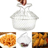ChefPro™ - Stainless steel cooking basket with pull-out colander