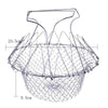 ChefPro™ - Stainless steel cooking basket with pull-out colander