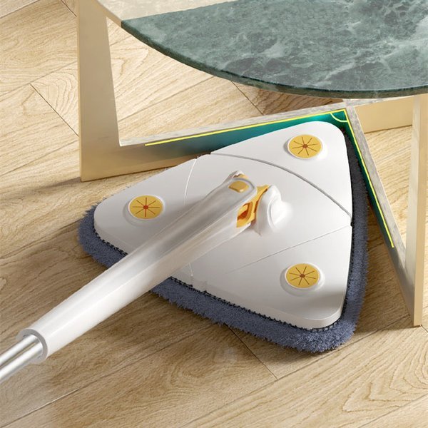 + 2 Free Mops | 360TriangularMop | Magic Cleaning Mop