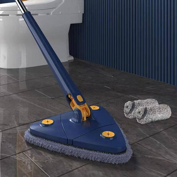 + 2 Free Mops | 360TriangularMop | Magic Cleaning Mop