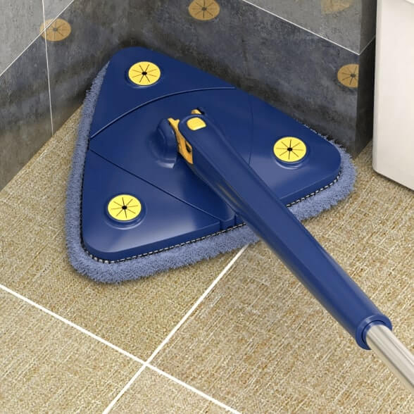 + 2 Free Mops | 360TriangularMop | Magic Cleaning Mop