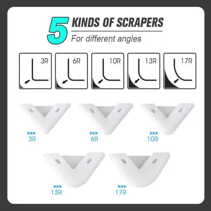 1+1 FREE | AngleScraper | 3 In 1 Glass Glue Angle Scraper