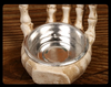 | Skullight 3pc Halloween Skull Candle Holder Set