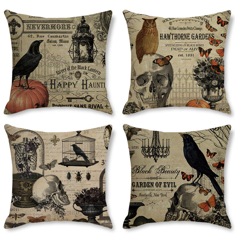 Pilloweep Halloween Sofa Pillowcase Collection in 40/45/50/60cm Sizes