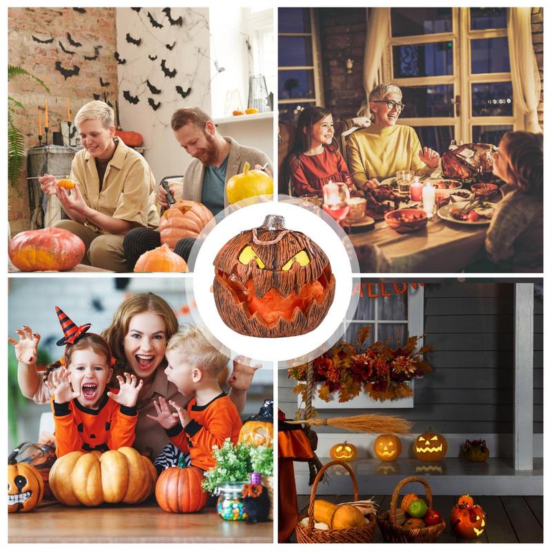 | Gloween Interactive Halloween LED Pumpkin Lantern