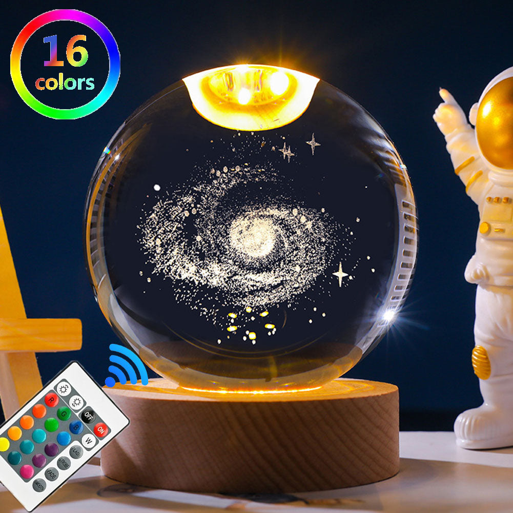 | Crysnight Mini Crystal Ball Night Light