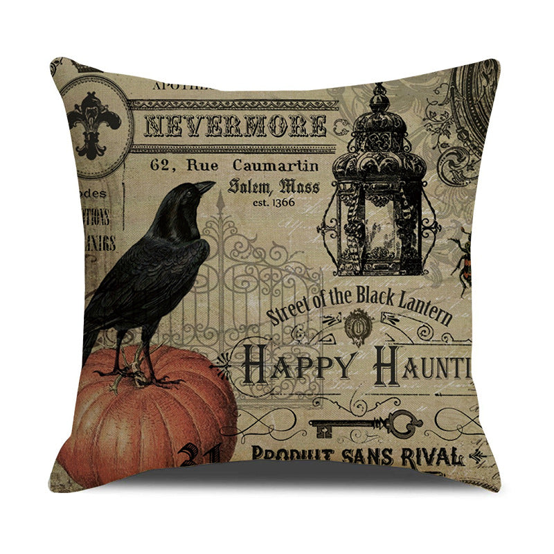 Pilloweep Halloween Sofa Pillowcase Collection in 40/45/50/60cm Sizes