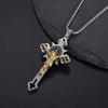 ST. Benedict Protection Cross Pendant Necklace