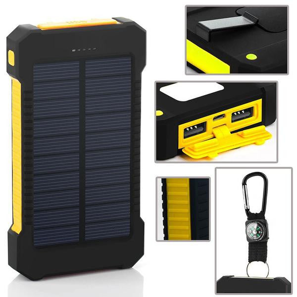 Portable Waterproof Solar Panel Charger