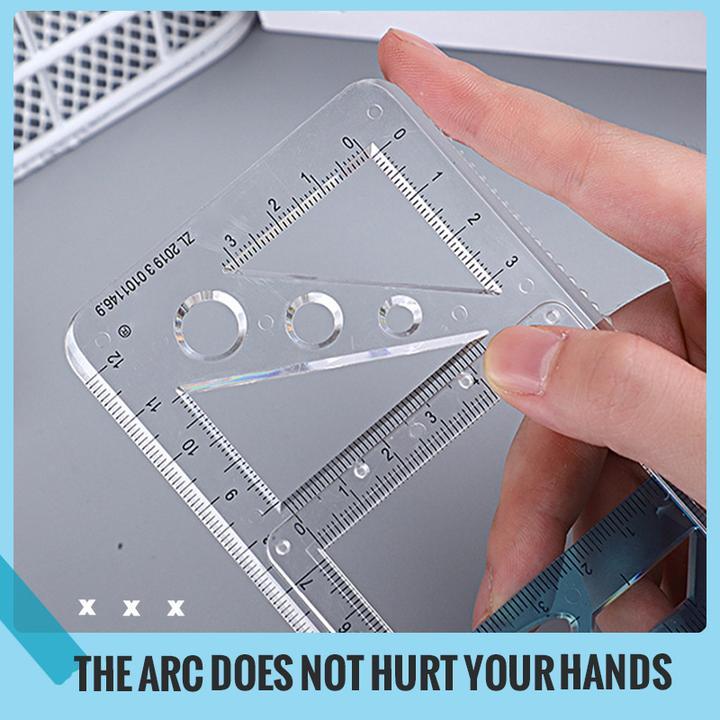 1+1 FREE | ArcSketch™ | Multi-function drawing ruler, precision and creativity