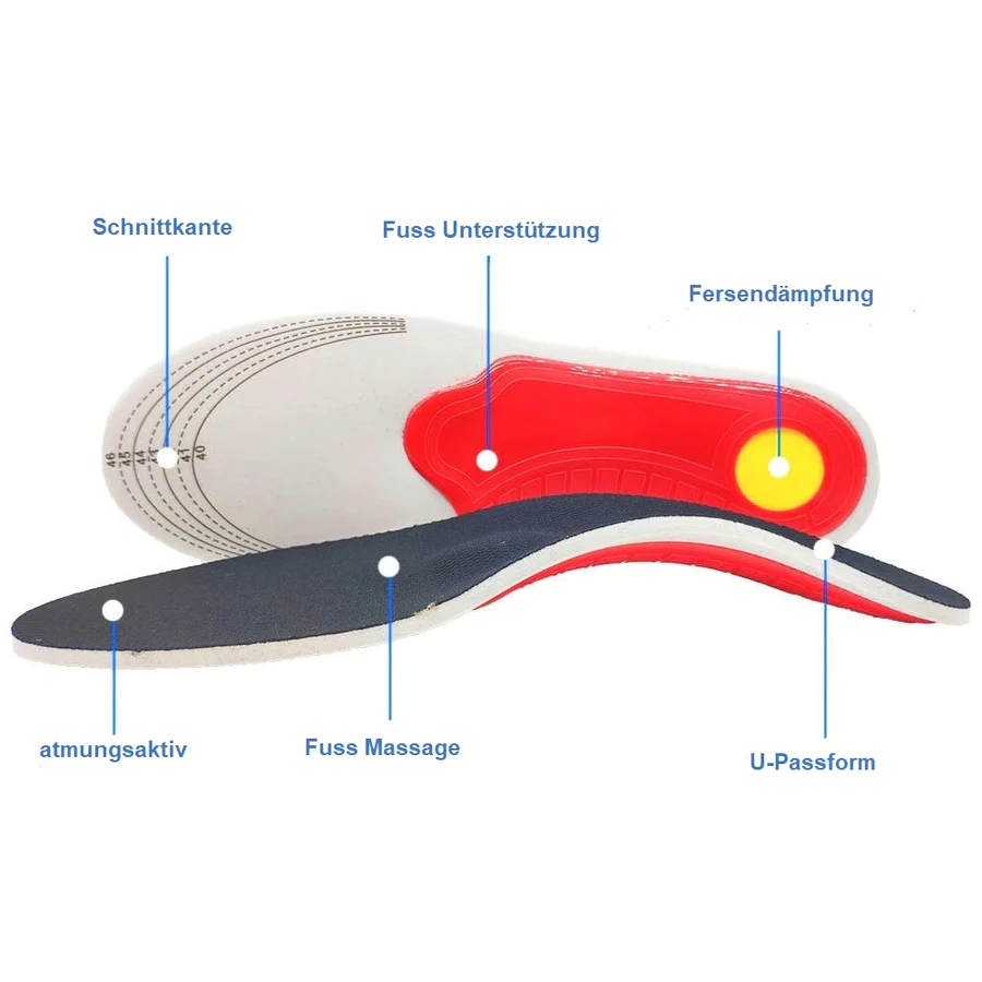 OrthoSole™ | Foot and hip pain simply healthy walking (1 pair)【Last day discount】