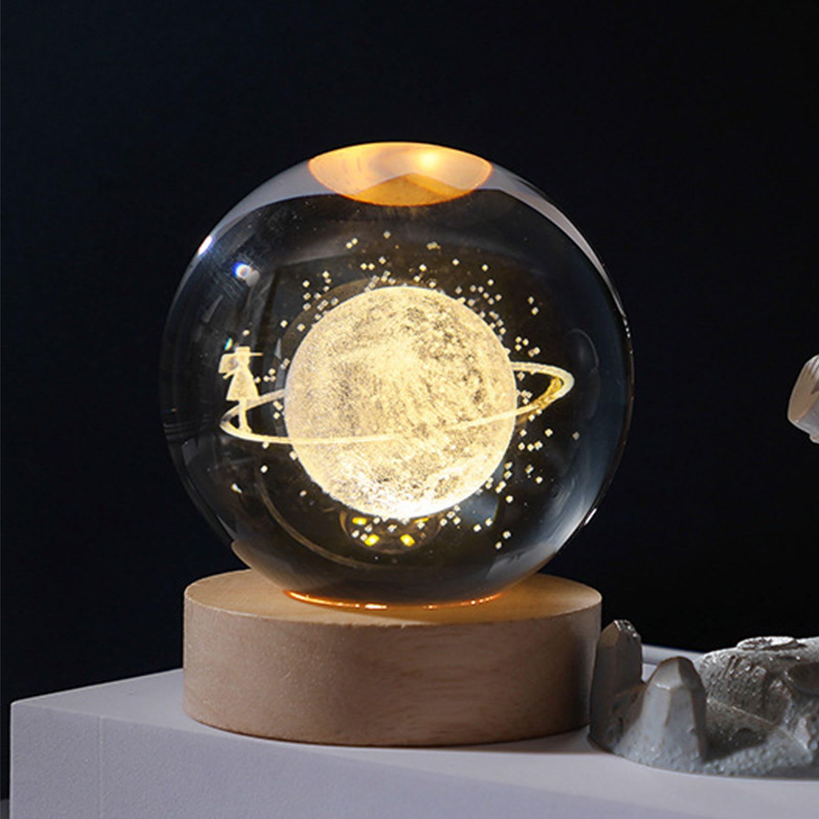| Crysnight Mini Crystal Ball Night Light