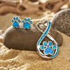 | Pawelry Eternal Paw Print Jewelry Set
