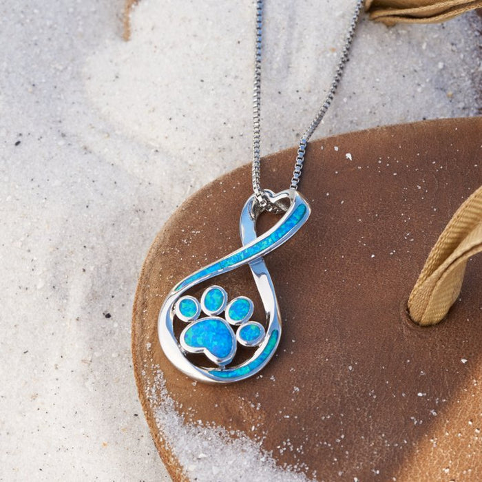 | Pawelry Eternal Paw Print Jewelry Set