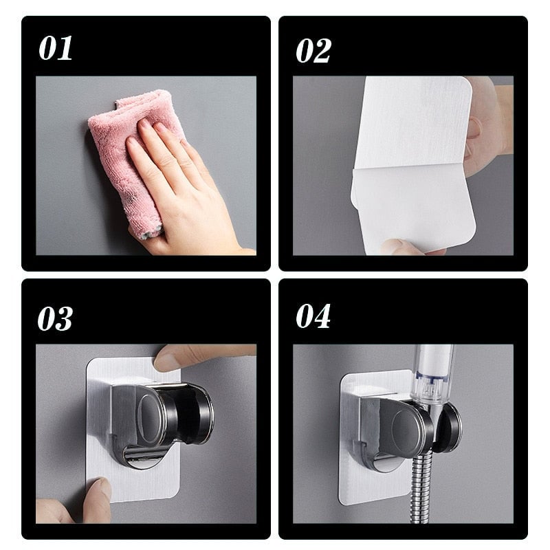 ShowerSecure™ - PRACTICAL SHOWER HEAD HOLDER