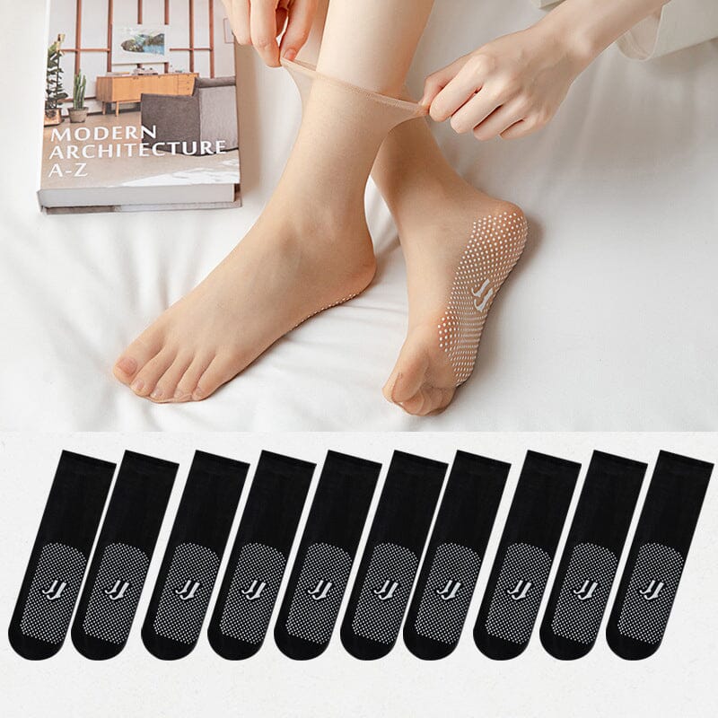 CrystalSocks™ - Invisible, non-slip Crystal Silk socks [last day discount]