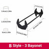 Amasink Four-Claw Hexagon Wrench for Sinks and Faucets
