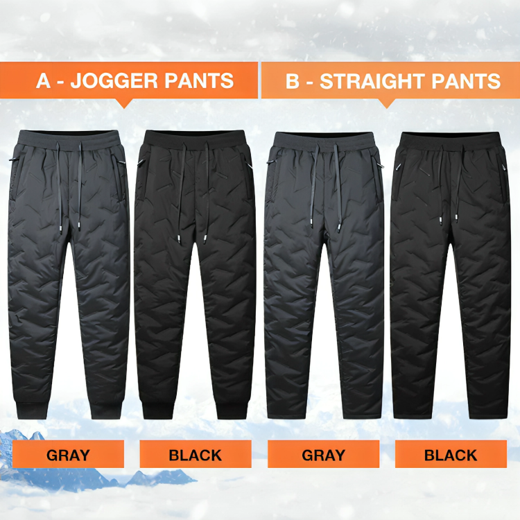 | PolarPants | Waterproof unisex thermal pants with fleece lining