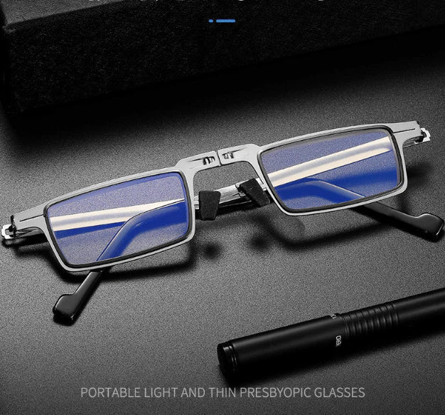 Orion™ - Foldy glasses Foldable titanium reading glasses